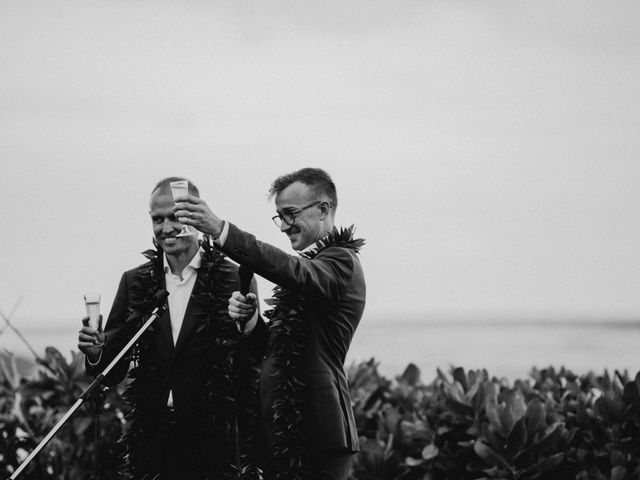 Tyler and Bryan&apos;s Wedding in Anahola, Hawaii 48