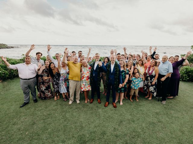 Tyler and Bryan&apos;s Wedding in Anahola, Hawaii 50