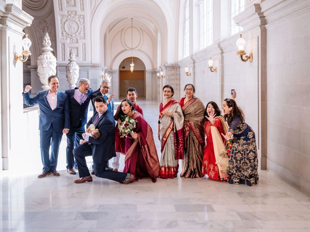 Dev and Pragya&apos;s Wedding in San Francisco, California 12