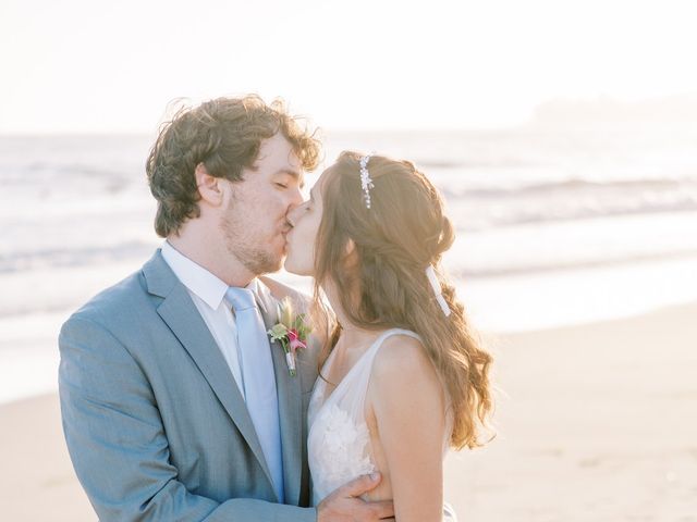 Mitchell and Kinsey&apos;s Wedding in Carpinteria, California 15