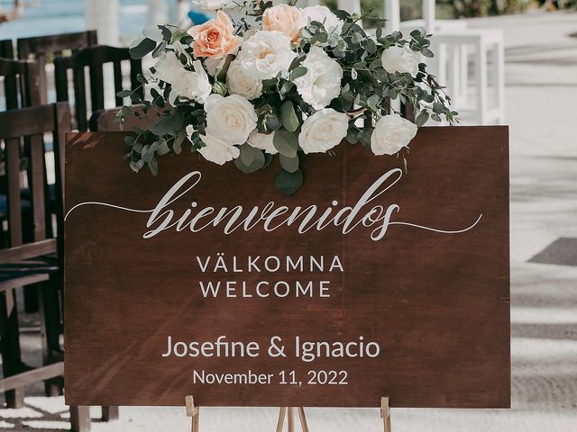 Josefine and Ignacio&apos;s Wedding in Cancun, Mexico 38