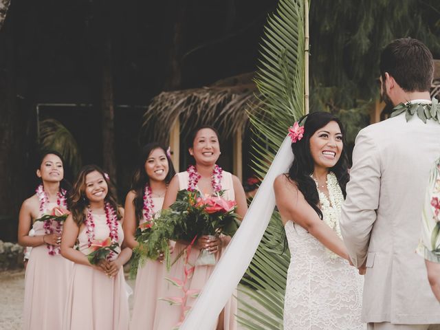 Michael and Mariel&apos;s Wedding in Kaaawa, Hawaii 20