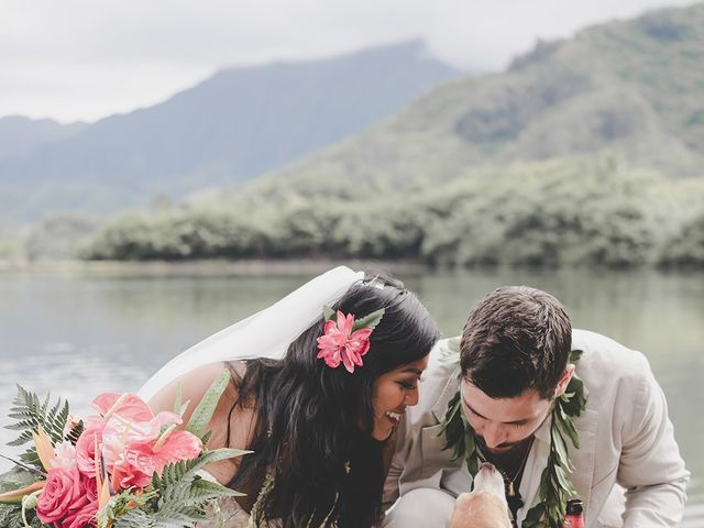 Michael and Mariel&apos;s Wedding in Kaaawa, Hawaii 25