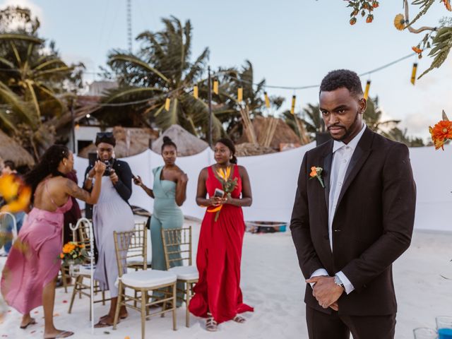 Tierno and Rhyma&apos;s Wedding in Tulum, Mexico 16
