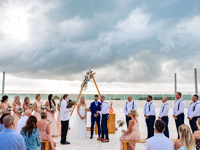 Mike and Cindle&apos;s Wedding in Cancun, Mexico 12