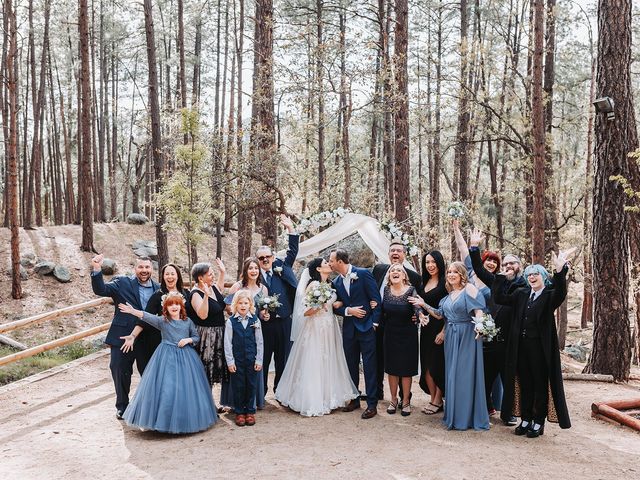 Alex and Genevieve's Wedding in Prescott, Arizona 10