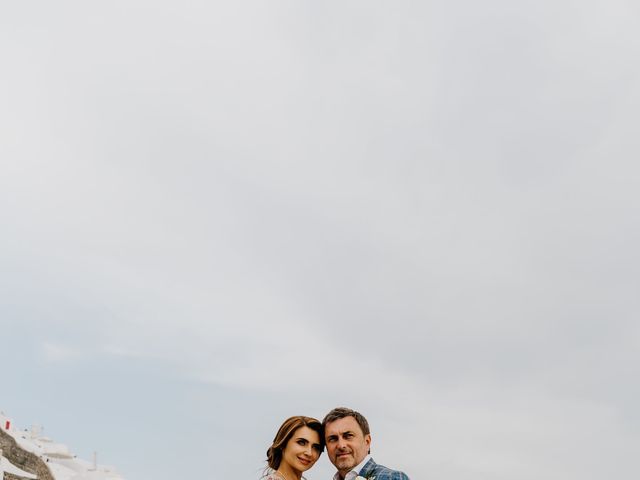 Tatyana and Mihail&apos;s Wedding in Santorini, Greece 9
