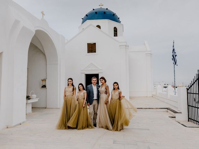 Tatyana and Mihail&apos;s Wedding in Santorini, Greece 29