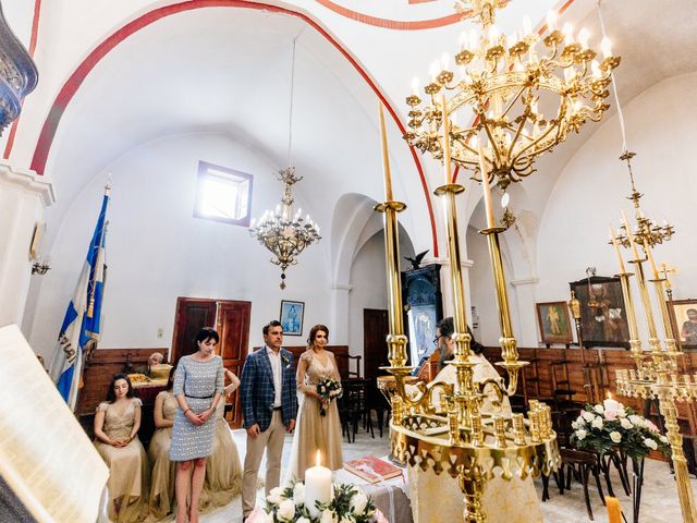 Tatyana and Mihail&apos;s Wedding in Santorini, Greece 37
