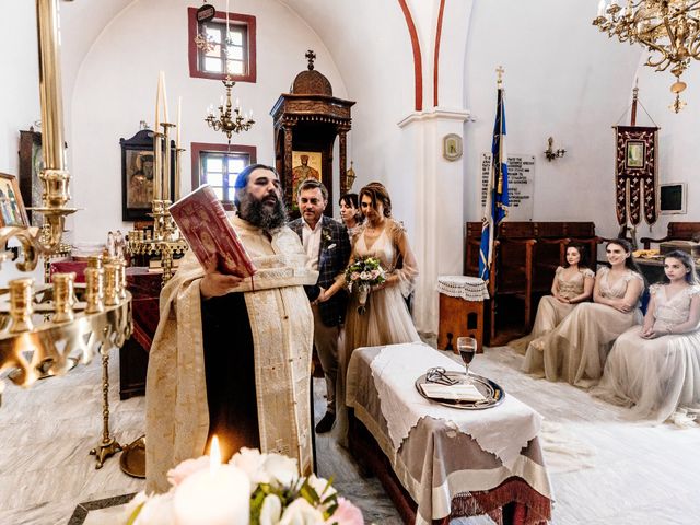 Tatyana and Mihail&apos;s Wedding in Santorini, Greece 42