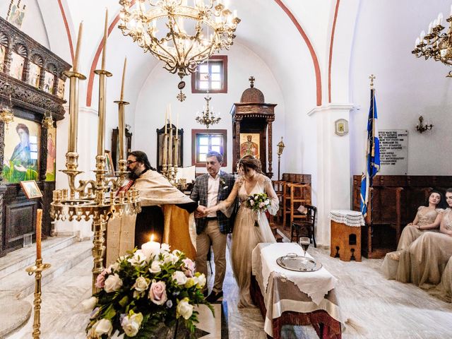 Tatyana and Mihail&apos;s Wedding in Santorini, Greece 43