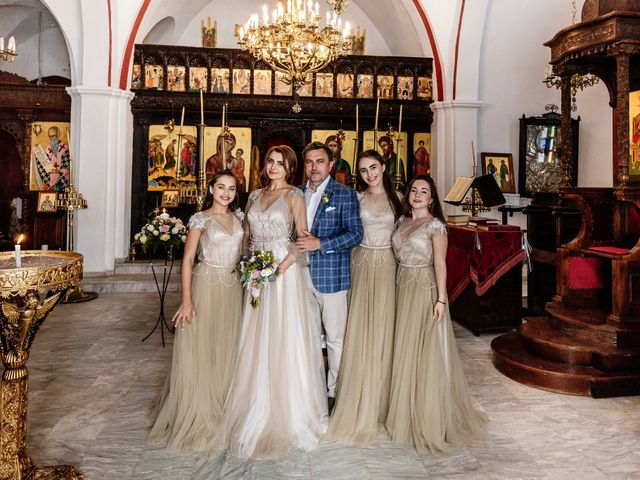 Tatyana and Mihail&apos;s Wedding in Santorini, Greece 46