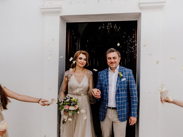 Tatyana and Mihail&apos;s Wedding in Santorini, Greece 47