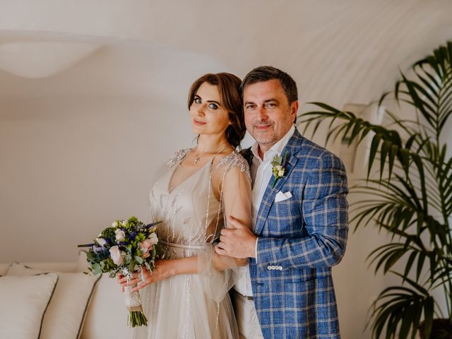 Tatyana and Mihail&apos;s Wedding in Santorini, Greece 105