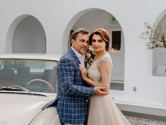 Tatyana and Mihail&apos;s Wedding in Santorini, Greece 108