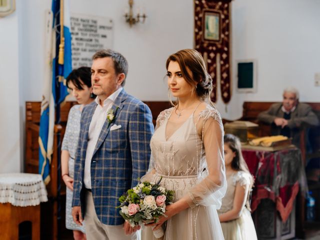 Tatyana and Mihail&apos;s Wedding in Santorini, Greece 120