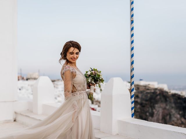 Tatyana and Mihail&apos;s Wedding in Santorini, Greece 138
