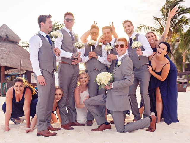 Brad and Mackenzie&apos;s Wedding in Cancun, Mexico 19