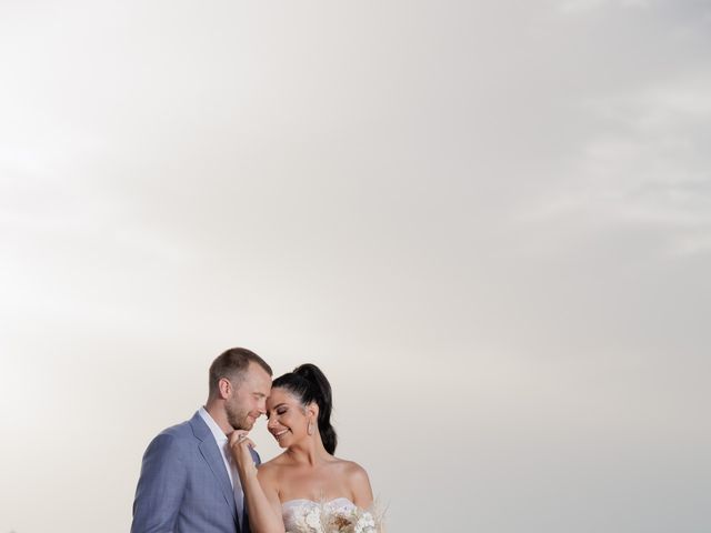 Melina Syri and Lukas Lekavicius&apos;s Wedding in Santorini, Greece 22