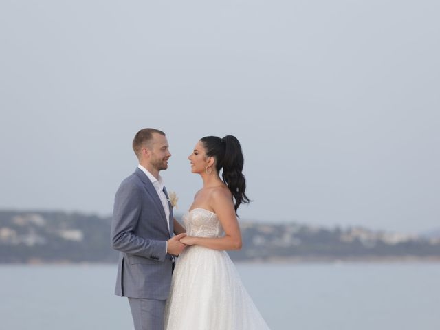Melina Syri and Lukas Lekavicius&apos;s Wedding in Santorini, Greece 24