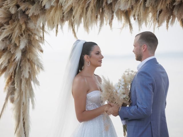 Melina Syri and Lukas Lekavicius&apos;s Wedding in Santorini, Greece 28