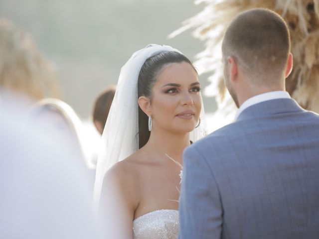 Melina Syri and Lukas Lekavicius&apos;s Wedding in Santorini, Greece 31