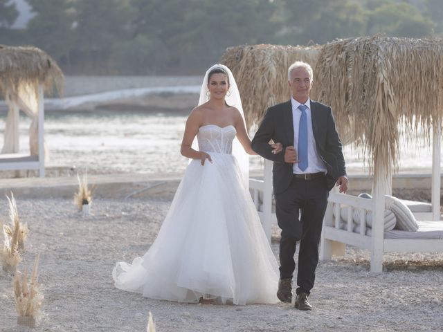 Melina Syri and Lukas Lekavicius&apos;s Wedding in Santorini, Greece 42
