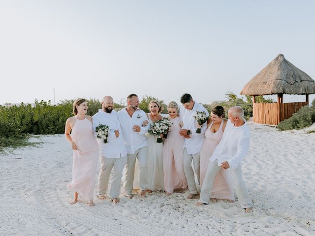 Chris and Katy&apos;s Wedding in Cancun, Mexico 37