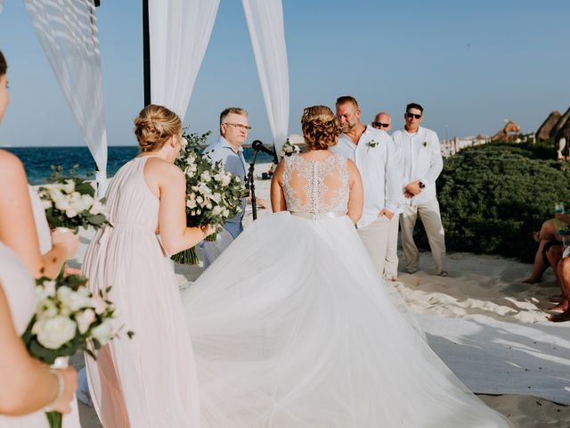 Chris and Katy&apos;s Wedding in Cancun, Mexico 50