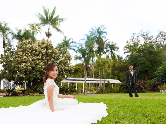 Rus and Res&apos;s Wedding in Keaau, Hawaii 6