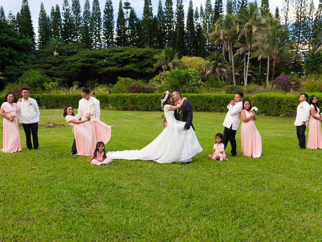 Rus and Res&apos;s Wedding in Keaau, Hawaii 10