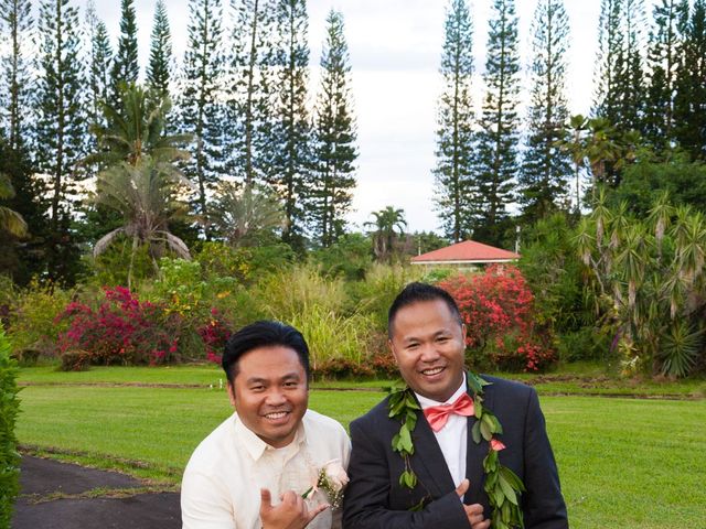 Rus and Res&apos;s Wedding in Keaau, Hawaii 27