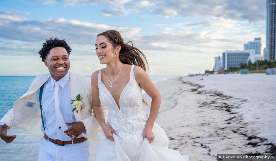 Kendrell and Vanessa's Wedding in Miami Beach, Florida