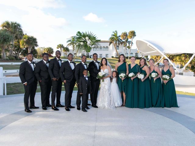Lamarcus and Paula&apos;s Wedding in Jensen Beach, Florida 38