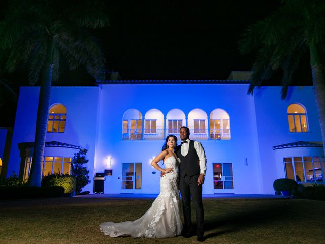 Lamarcus and Paula&apos;s Wedding in Jensen Beach, Florida 43