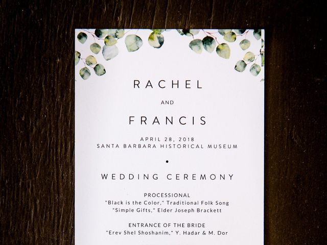 Francis and Rachel&apos;s Wedding in Santa Barbara, California 85
