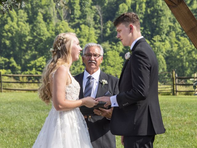 Alex and Sarah&apos;s Wedding in Weaverville, North Carolina 25