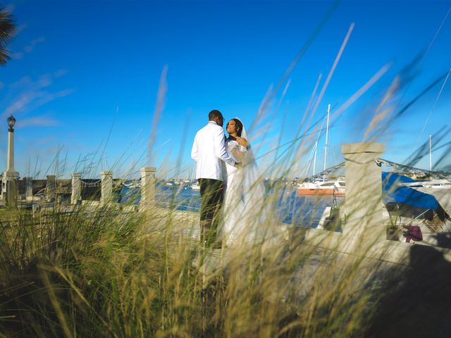 Janelle and Zakayo&apos;s Wedding in Saint Augustine, Florida 46