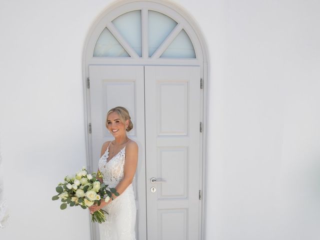 Perry and Chloe&apos;s Wedding in Santorini, Greece 6