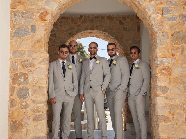 Perry and Chloe&apos;s Wedding in Santorini, Greece 17