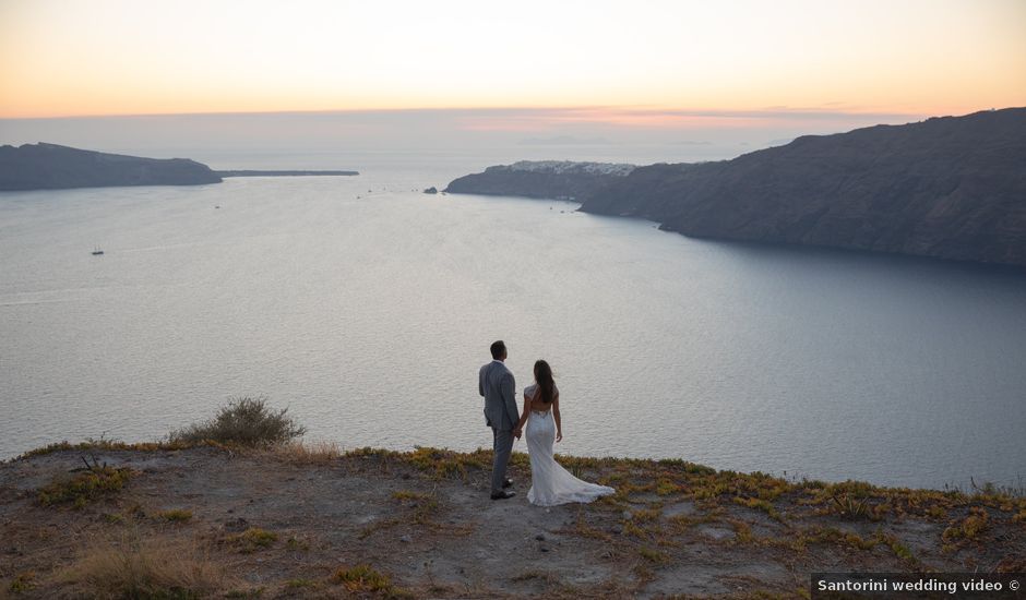 Tanja and Zoran's Wedding in Santorini, Greece