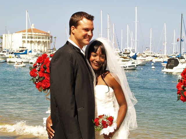 Todd and Renata&apos;s Wedding in Avalon, California 12