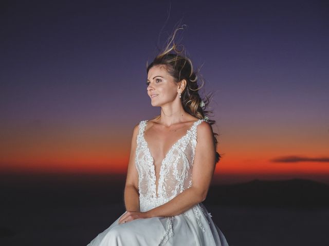 Katerina and Ilias&apos;s Wedding in Santorini, Greece 8