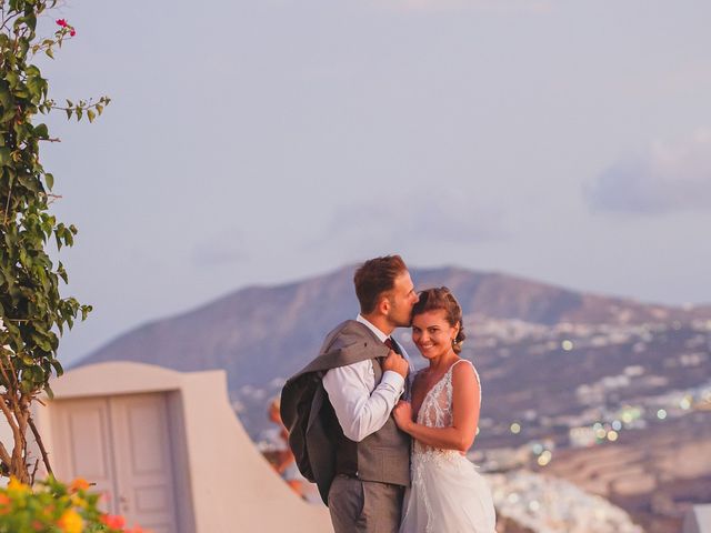 Katerina and Ilias&apos;s Wedding in Santorini, Greece 13