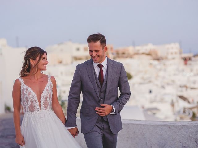 Katerina and Ilias&apos;s Wedding in Santorini, Greece 15