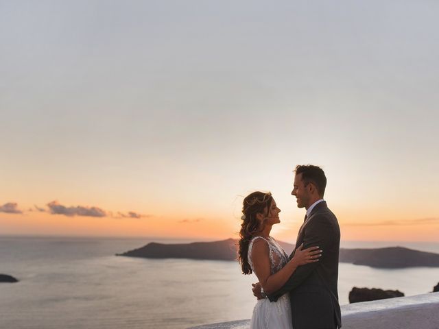 Katerina and Ilias&apos;s Wedding in Santorini, Greece 20