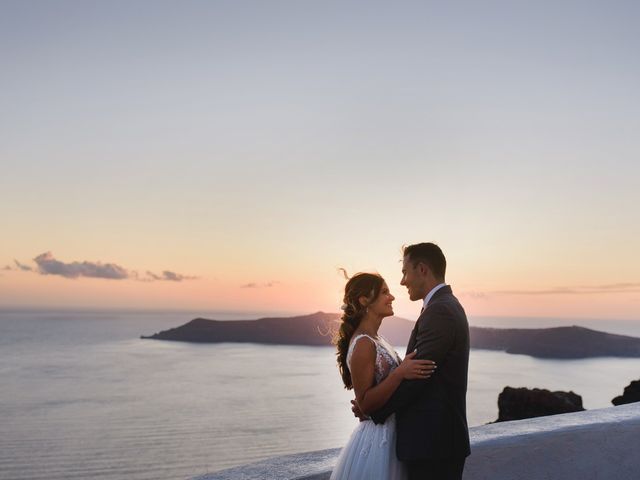Katerina and Ilias&apos;s Wedding in Santorini, Greece 21