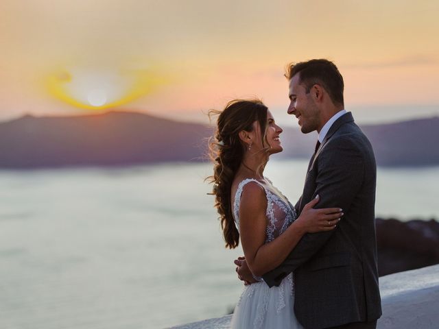 Katerina and Ilias&apos;s Wedding in Santorini, Greece 22