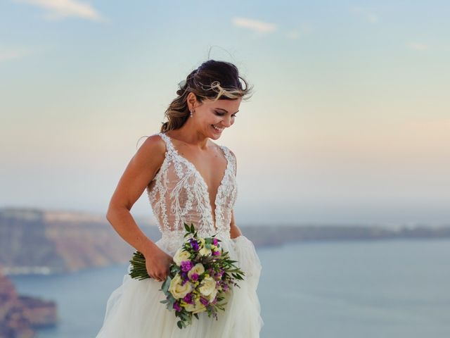 Katerina and Ilias&apos;s Wedding in Santorini, Greece 24