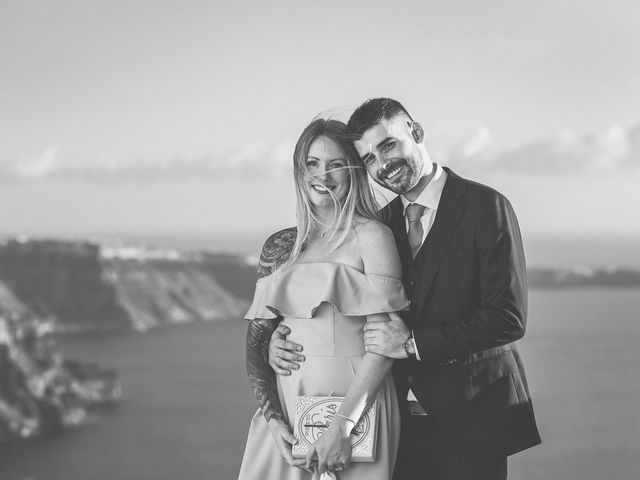 Katerina and Ilias&apos;s Wedding in Santorini, Greece 28